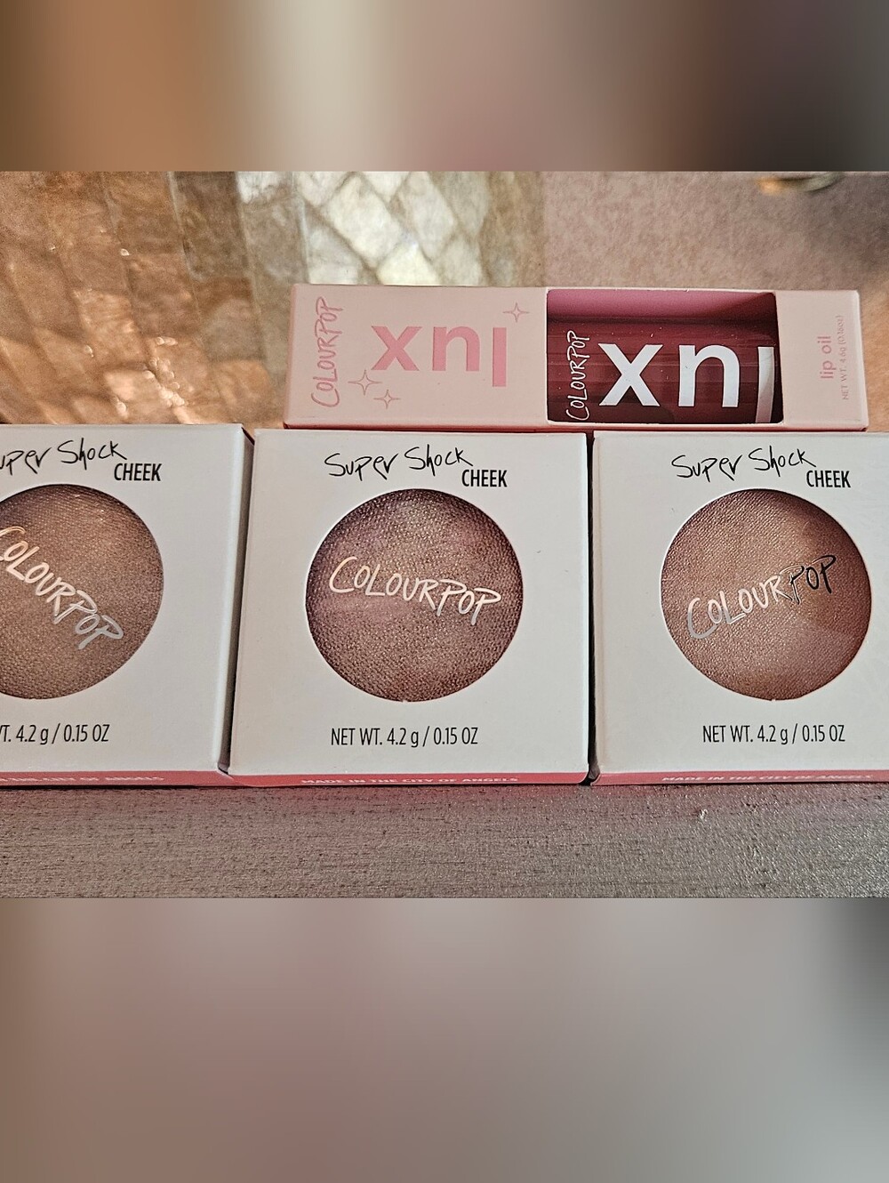 ColourPop Super Shock Cheek Bundle Plus Bengal Lip Oil (5 Items)